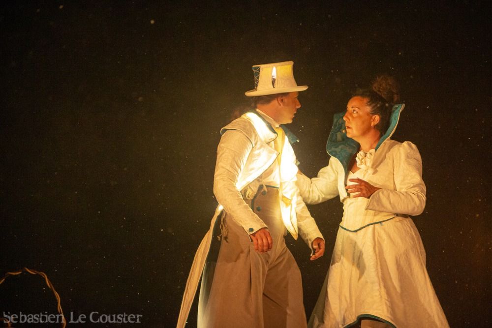 spectacle de rue embruns de la cie cirque asymetrik