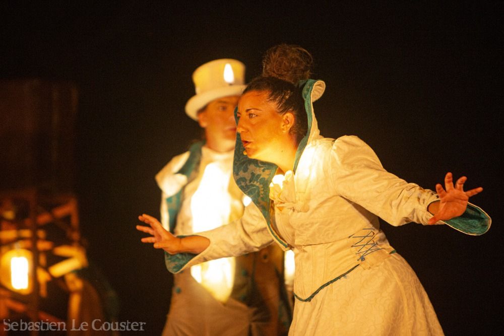 spectacle de rue embruns de la cie cirque asymetrik